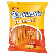 Aksam Beskidzkie Paluszki o smaku ser pomidor 210 g