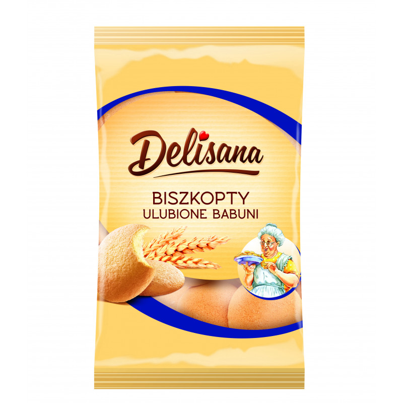 DELISANA Biszkopty ulubione babuni 120g Paulinka Sklep Kupiec