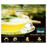 Dilmah Natural Indulgent Zestaw zielonych herbat 60 g (40 torebek)