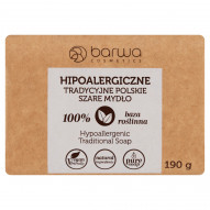 Barwa Hipoalergiczne tradycyjne polskie szare mydło 190 g