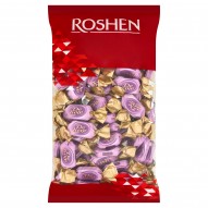Roshen De Luxe Cukierki przekładane biszkoptem i miękkim karmelem w polewie kakaowej 0,8 kg
