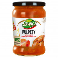 Łowicz Pulpety w sosie pomidorowym 580 g