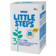 LITTLE STEPS 3 Mleko modyfikowane w proszku dla dzieci po 1. roku 600 g (2 x 300 g)