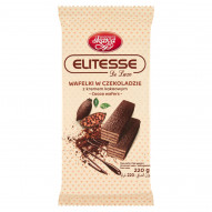 Wadowice Skawa Elitesse De Luxe Wafelki w czekoladzie z kremem kakaowym 220 g