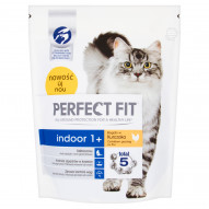 Perfect Fit Indoor 1+ Karma pełnoporcjowa dla dorosłych kotów 750 g