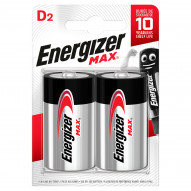 Energizer Max D-LR20 1,5 V Baterie alkaliczne 2 sztuki