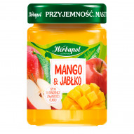 Herbapol Dżem o obniżonej zawartości cukru mango & jabłko 280 g