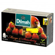 Dilmah Mango & Strawberry Cejlońska czarna herbata 30 g (20 x 1,5 g)