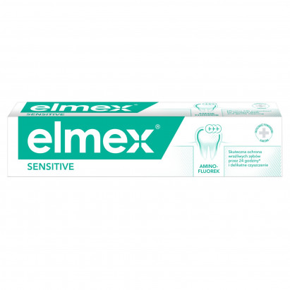 elmex Sensitive pasta do zębów na nadwrażliwość z aminofluorkiem 75 ml