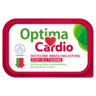 Optima Cardio Tłuszcz roślinny z dodatkiem steroli roślinnych 400 g