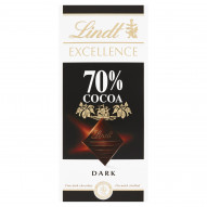 Lindt Excellence 70 % Cocoa Czekolada gorzka 100 g