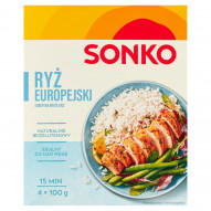 Sonko Ryż europejski 400 g (4 x 100 g)