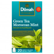 Dilmah Zielona herbata z liśćmi mięty 30 g (20 x 1,5 g)