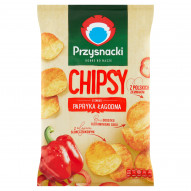 Przysnacki Chipsy o smaku papryka łagodna 135 g