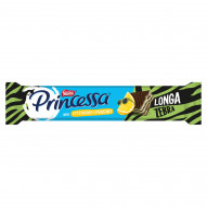 Princessa Longa Zebra Wafel kakaowy przekładany kremem smak cytrynowo-limonkowy 37 g