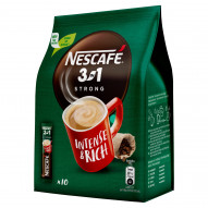 Nescafé 3in1 Strong Rozpuszczalny napój kawowy 170 g (10 x 17 g)