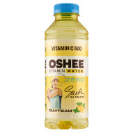 Oshee Vitamin Water Zero Napój niegazowany o smaku cytrynowo-miętowym 555 ml
