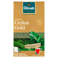 Dilmah Ceylon Gold Cejlońska czarna herbata 100 g (50 x 2 g)