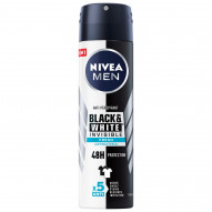 Nivea Black&White Invisible Fresh Antyperspirant Spray 150 ml
