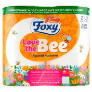 Foxy Love The Bee Ręczniki kuchenne 2 rolki