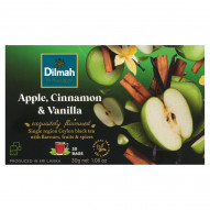 Dilmah Cejlońska herbata czarna aromatyzowana jabłko cynamon i wanilia 30 g (20 x 1,5 g)