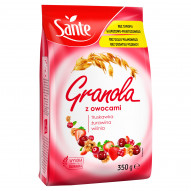 Sante Granola z owocami 350 g