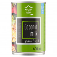 House of Asia Produkt roślinny z kokosa o obniżonej zawartości tłuszczu 400 ml