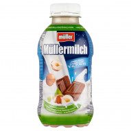 Müller Müllermilch Napój mleczny o smaku czekoladowo-orzechowym 400 g