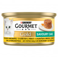 Gourmet Gold Karma dla kotów savoury cake z kurczakiem i marchewką 85 g