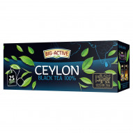 Big-Active Ceylon Herbata czarna 100 % 37,5 g (25 torebek)
